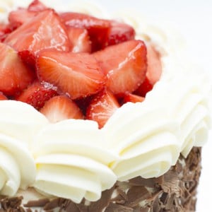 Aardbeiengateau - Patisserie - Saranne