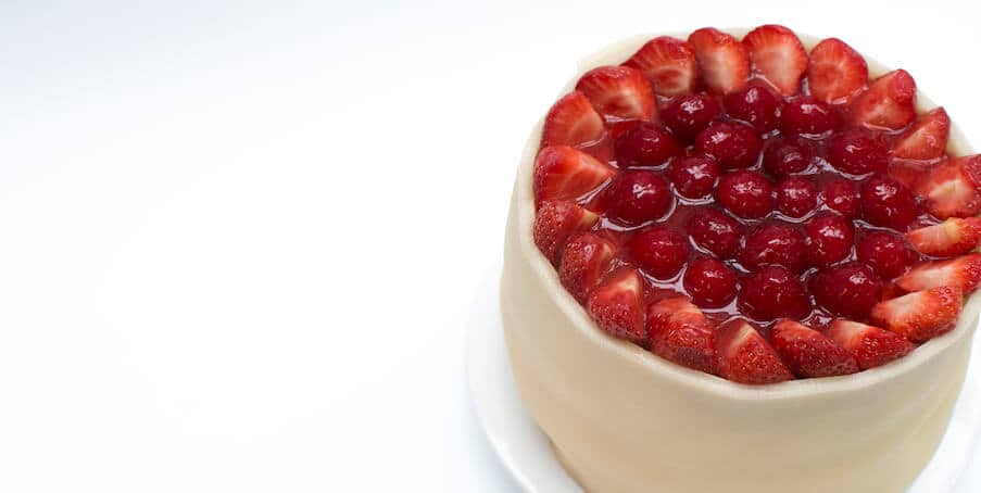 Bananengateau met koffie | Saranne – De Lind 15 Oisterwijk Saranne | Patisserie & Chocolaterie - bananengateau