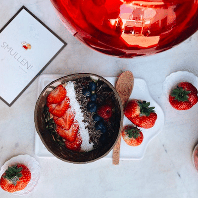 Saranne-smoothie bowl to go