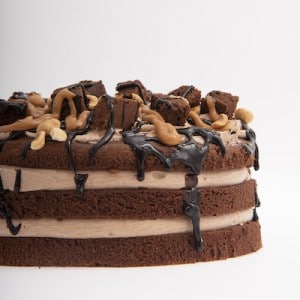 Saranne Patisserie chocoladetaart brownie caramel