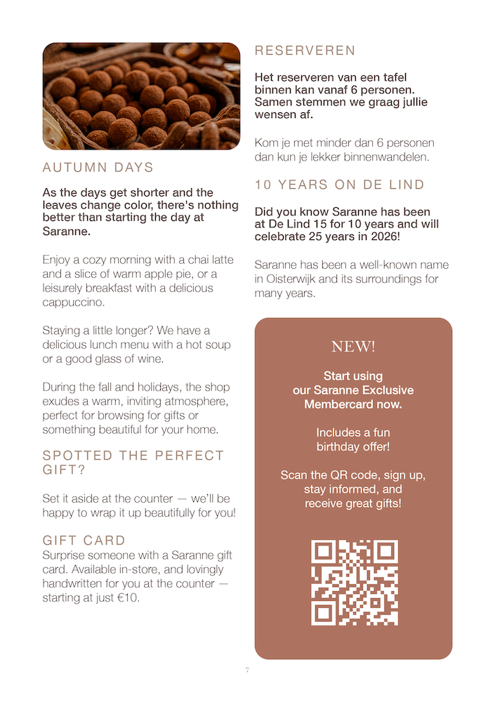 MENU Saranne Fall-Winter 2025