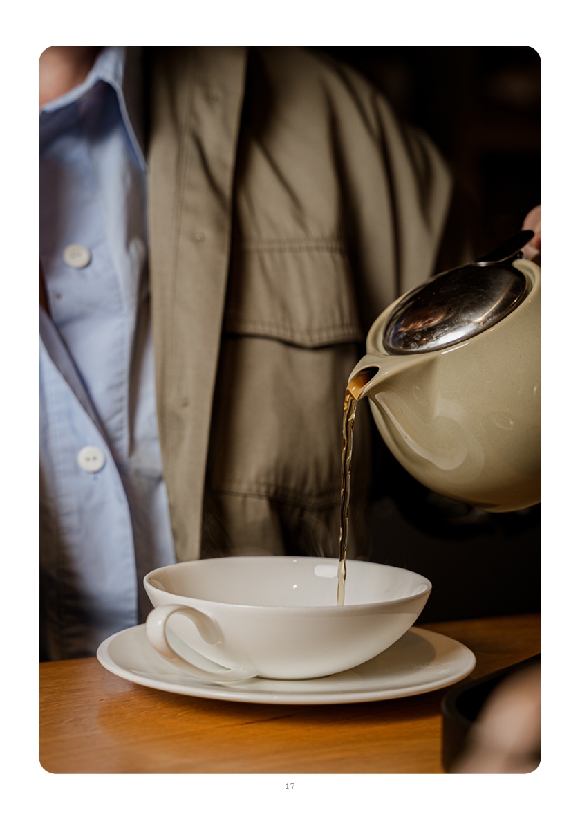 Saranne's Menu AUTUMN 2026 -tea