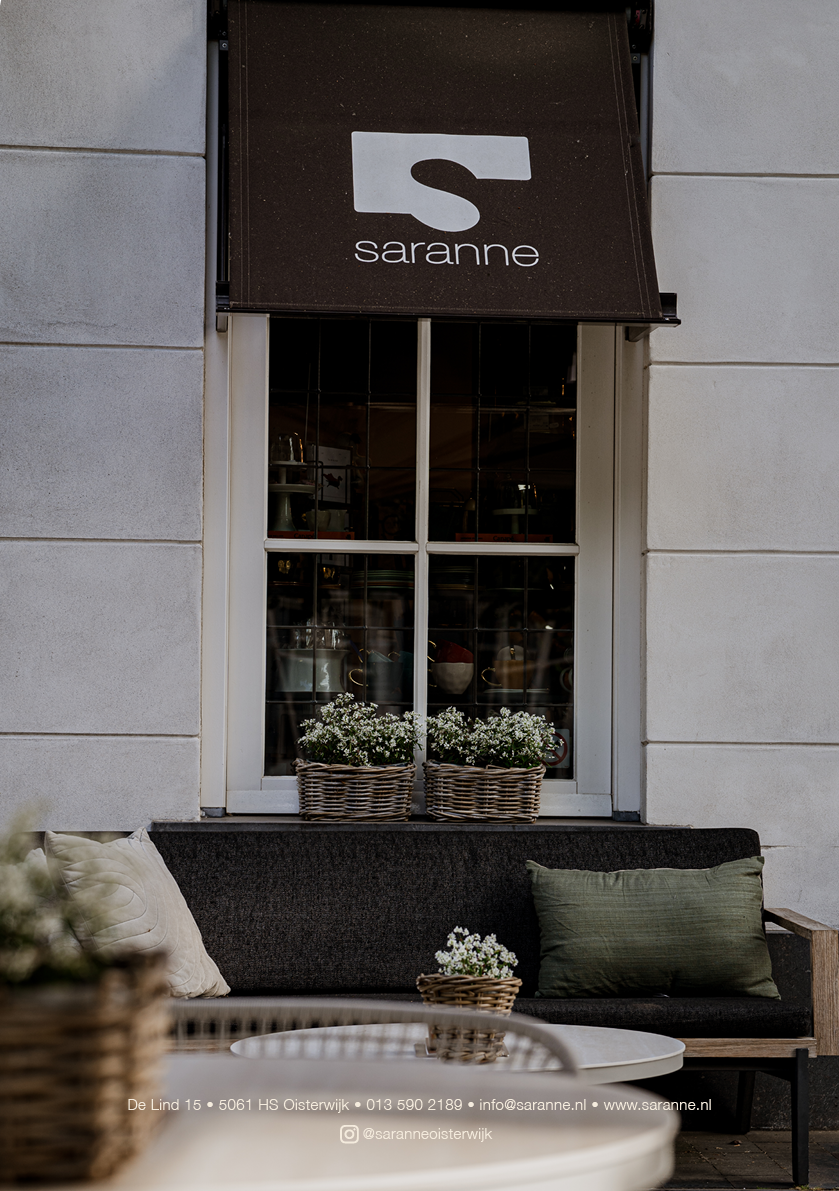 Saranne's Menu AUTUMN 2026 - Terras outside